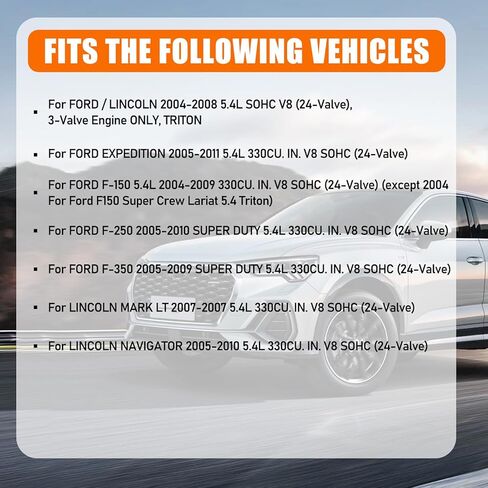 مجموعة سلسلة التوقيت لفورد إكسبيديشن F-150 F-250 F-350، لينكولن نافيجيتور مارك LT مع كام فيزر وصمامات VVT، مجموعة كادينا دي تيمبو in Kuwait