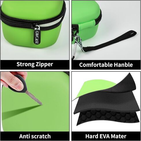 GWCASE Case Compatible with GiiKER Tic Tac Toe Bolt Game 3-in-1 Handheld Puzzle Console, Fidget Toys Board Games Storage Organizer Holder Box for Kids and Adults (Bag Only) in Kuwait