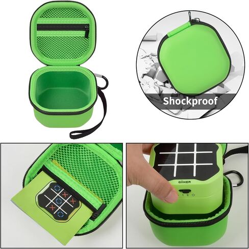 GWCASE Case Compatible with GiiKER Tic Tac Toe Bolt Game 3-in-1 Handheld Puzzle Console, Fidget Toys Board Games Storage Organizer Holder Box for Kids and Adults (Bag Only) in Kuwait