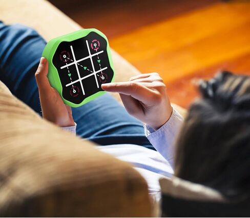 GWCASE Case Compatible with GiiKER Tic Tac Toe Bolt Game 3-in-1 Handheld Puzzle Console, Fidget Toys Board Games Storage Organizer Holder Box for Kids and Adults (Bag Only) in Kuwait