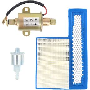 Cnfaner 149234101 Fuel Filter 1403116 Air Filter E11015 Electric Fuel Pump for Onan 5500 HGJAB HGJAC Generator