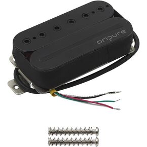 Oripure Alnico 2 Guitar Humbucker Pickups Neck Pickup 7.5K Hot Rail & Screw Poles