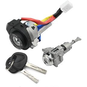 81900-1WK00 Ignition Lock Cylinder Switch, Left Driver Side Door Lock Cylinder with Keys, Replacement for Kia Optima 2011-2015, Replacement for Kia Rio 2013-2017