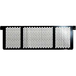 Buyers Products 1501110 Window Screen for Truck Ladder Rack, 19 x 62 Inch, Black Powder-Coated Steel, Pickup Truck Contractor Rack Accessories