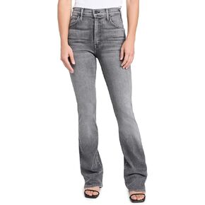 بنطلون جينز نسائي صغير الحجم من MOTHER بكعب Lil Hustler in Kuwait