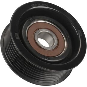 Drive Belt Idler Pulley Belt Tensioner Pulley - Compatible for Honda Accord 2008-2012 for Honda Crossroad 2007-2010 for Honda CR-V 2007-2012 - Replace Part 31190RL2G01, 31190RNA003