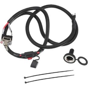 1 Set 133.5cm 52.56" Universal Automotive Switched Fuse Bypass Kit Fuse Bypass Switch Item Replacement