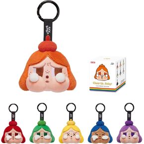 POP MART Crybaby Cheer UP, Baby! Series-Plush Pendant Blind Box, 6PCs Crybaby Blind Box Figures, Random Design Action Figures Collectible Toys Home Decorations, Holiday Birthday Gifts, Whole Set