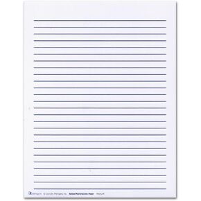 Raised Lines Paper - Narrow