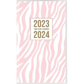 Graphique 2 Year Pocket Planner | 29 Month Organizer, Aug. 2024 – Dec. 2026 | Monthly Calendar & Notes Spreads | Marked Holidays | Peanuts: Happiness Is | 3.75" x 6"