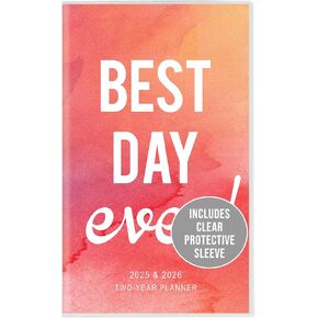 Graphique 2 Year Pocket Planner | 29 Month Organizer, Aug. 2024 – Dec. 2026 | Monthly Calendar & Notes Spreads | Marked Holidays | Peanuts: Happiness Is | 3.75" x 6"