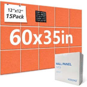 Large Cork Board Alternative for Office 15 Pack Felt Bulletin Boards Dart Wall Protectors 60×35 Inch