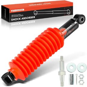 A-Premium Front Steering Damper Compatible with Chevrolet, GMC, Jeep & Hummer Vehicles - Silverado 1500 HD, Sierra 1500 HD 2001-2006, Yukon XL 1500 2000-2001, H2 2003-2009, Wrangler 1987-1995