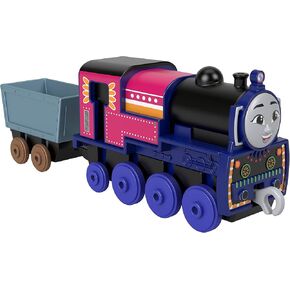​Thomas The Tank Engine Ashima Metal Push Locomotive Die-Cast Train with Crystal Loading and Railway Play Accessories for Kids Toy 3+ Years HNN20