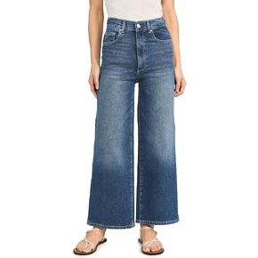 DL1961 Women's Hepburn Wide Leg Jeans: High Rise Vintage