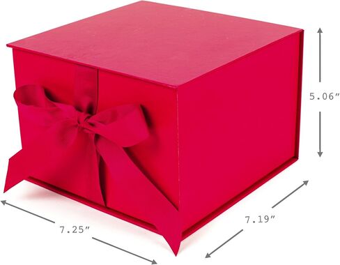 Hallmark 7" Large Purple Gift Box with Lid and Shredded Paper Fill for Easter, Mother's Day, Weddings, Graduations, Birthdays, Bridesmaids Gifts and More in Kuwait