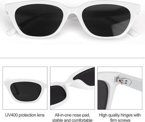 نظارات شمسية مربعة من AkoaDa للنساء والرجال نظارات شمسية عصرية كلاسيكية للنساء in Kuwait