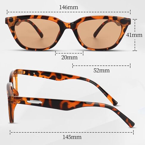 نظارات شمسية مربعة من AkoaDa للنساء والرجال نظارات شمسية عصرية كلاسيكية للنساء in Kuwait