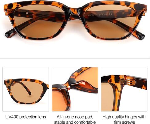 نظارات شمسية مربعة من AkoaDa للنساء والرجال نظارات شمسية عصرية كلاسيكية للنساء in Kuwait