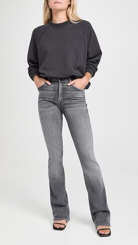 MOTHER Women's Petite Lil Hustler Heel Jeans in Saudi Arabia