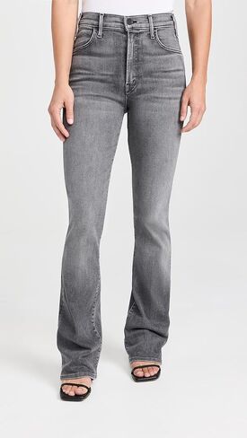 بنطلون جينز نسائي صغير الحجم من MOTHER بكعب Lil Hustler in Kuwait