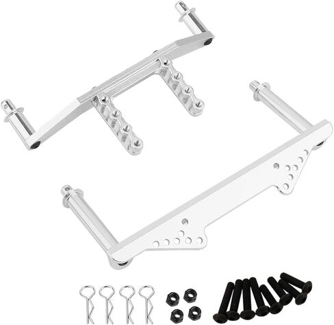 سبائك معدنية أمامية وخلفية يتم تركيبها على الجسم لأجزاء ترقية السيارة Traxxas Slash 2WD Rustler Stampede VXL 1/10 RC 2WD (أحمر) in Kuwait