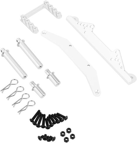 سبائك معدنية أمامية وخلفية يتم تركيبها على الجسم لأجزاء ترقية السيارة Traxxas Slash 2WD Rustler Stampede VXL 1/10 RC 2WD (أحمر) in Kuwait