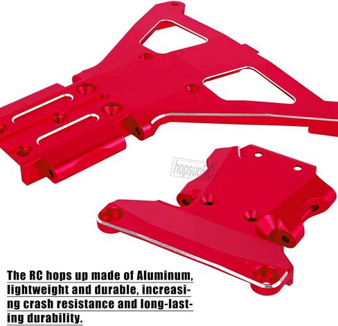 RC Aluminum Front Bulkhead Tra&Rear Bulkhead Upgrades Part for 1/10 Slash 4X4 LCG Ultimate/Rally Brushless,Titanium(Part Number:LCF0801,LCF0901) in Saudi Arabia