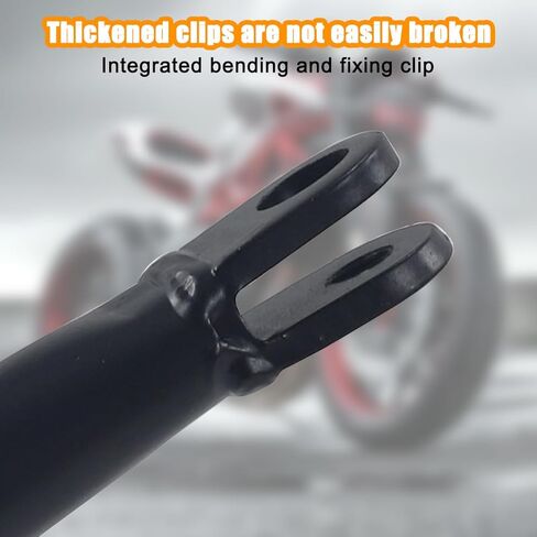 مسند جانبي للدراجة النارية من Zipelo، حامل دراجة ترابية مقاس 320 مم 12 بوصة، ملحقات حامل دعم جانب قدم السيارة متوافقة مع دراجة الترابية 70cc 90cc 110cc 125cc 138cc 140cc 150cc 200cc in Kuwait