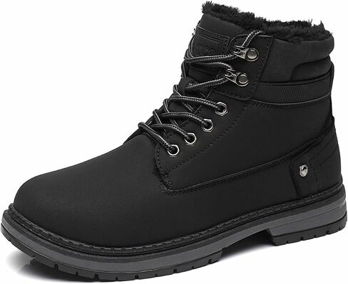 Ahico Men Snow Boots Winter Warm Lining Hiking Shoes Outdoor Walking Boot for Cold Weather in Saudi Arabia