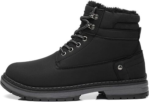 Ahico Men Snow Boots Winter Warm Lining Hiking Shoes Outdoor Walking Boot for Cold Weather in Saudi Arabia