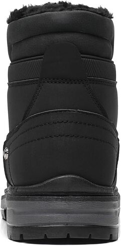 Ahico Men Snow Boots Winter Warm Lining Hiking Shoes Outdoor Walking Boot for Cold Weather in Saudi Arabia