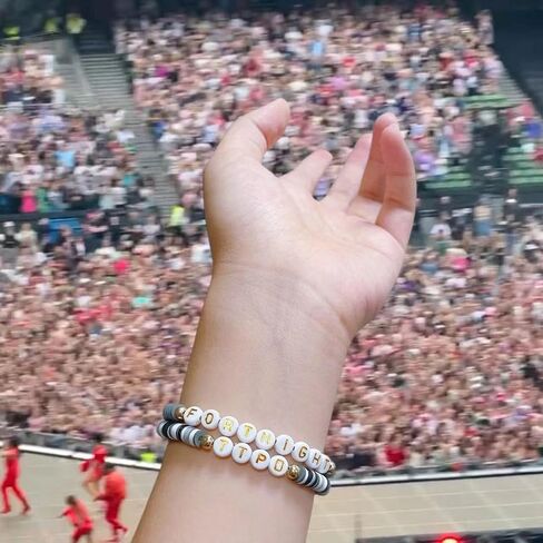 Music-Inspired Bracelet Set for Singer Fans TTPD+Fortnight in Saudi Arabia