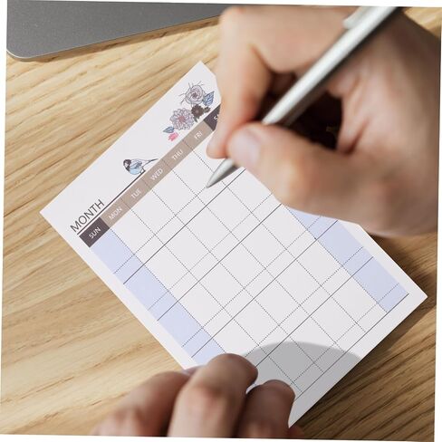 Ciieeo Habit 10 قطع مخطط دفتر ملاحظات ورقي دفاتر ملاحظات صغيرة جيب دفاتر ملاحظات أسبوعية تقويم شهري غير مؤرخ جدول مخطط دفاتر الملاحظات جدول دفاتر الملاحظات مخطط دفاتر الملاحظات اليومية in Saudi Arabia