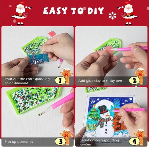 Labeol 5D Diamond Art Kit for Kids with Wooden Frame Art and Crafts for Kids Ages 6-8 - 10-12 Full Drill Painting by Number Kits Home Wall Decoration 6X6 inch (Tortoise) in Saudi Arabia