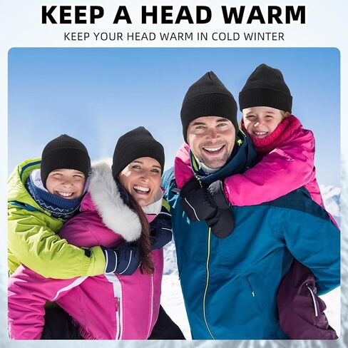 300 Pcs Bulk Winter Beanie for Homeless Donation Unisex Beanie Hat Knitted Warm Skull Cap for Women Men in Kuwait