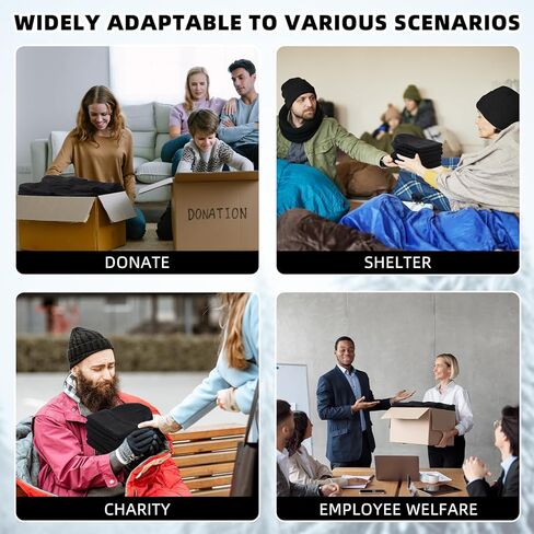 300 Pcs Bulk Winter Beanie for Homeless Donation Unisex Beanie Hat Knitted Warm Skull Cap for Women Men in Kuwait