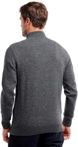 بلوفر رجالي من الصوف بسحاب 1/4 من بربور in Kuwait