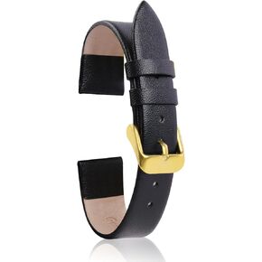 Leather Watch Strap， Watch Band Elegant Leather Watch Strap for Men and Women