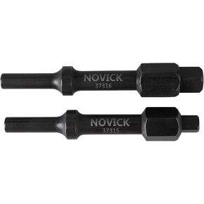 37315 3/8" & 37316 1/2" Pneumatic Bolt Breaker Set | Bolt Breaker | Helps remove seized and frozen bolts and nuts | Pneumatic bit set | Replacement part 32029 pneumatic hammer socket adapter