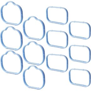12pcs MS97204 Intake Manifold Gaskets Lower And Upper Gasket Plenum Set Compatible with 3.6L 2011-2020 Dodge Avenger Journey Charger Grand Cherokee Chrysler 200 300, Replaces 5184331AC, 5184562AC