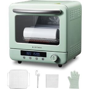 OFFNOVA Sublimation Oven Machine, 20L 110V 1250W Convection Oven for Sublimation Blanks Mugs Tumblers Cups Water Bottles Bulk Printing, with Oven Glove and Shrink Wrap