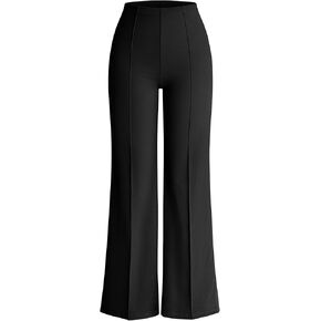 OQQ Women Wide Leg Pants High Waist Casual Pants Fall Clothes Outfits