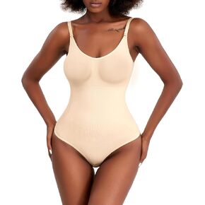 Bodysuits for Women Postpartum Shapewear Tummy Control Body Shaper, Shapewear Bodysuit Faja Body Suits Butt Lifting