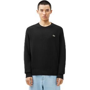 Lacoste Men's Carded Wool Crew Neck Sweater