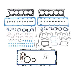 DNJ FGK4184 مجموعة حشية كاملة لـ 03-16 Ford E-350 Super Duty E-450 Super Duty، Excursion، F-250 Super Duty، F-350 Super Duty، F-450 Super Duty، F-550 Super Duty، F53 6.8L SOHC يستنشق بشكل طبيعي