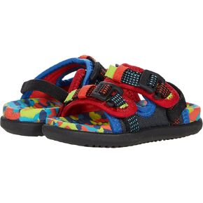 أحذية Native Shoes للجنسين ديفيس مُعاد استخدامها للأطفال الصغار - جزء علوي ونعل داخلي من نسيج جريء بألوان قوس قزح، نعل خارجي صناعي in Kuwait