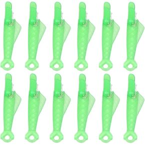 12Pcs Fish Mouth Sewing Machine Needle Threader, Automatic Sewing Needle Threader Simple Needle Threader,Quick Sewing Threader Needle Tool for DIY and Sewing Machine