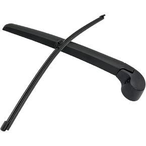 Rear Wiper Blade Arm Set Replacement for Volkswagen Touareg 2010-2018, Porsche Cayenne 2011-2017 Back Glass Wipers, Factory OE Style Rear Windshield Wiper Arm & Wiper Blade 8R09554071P9