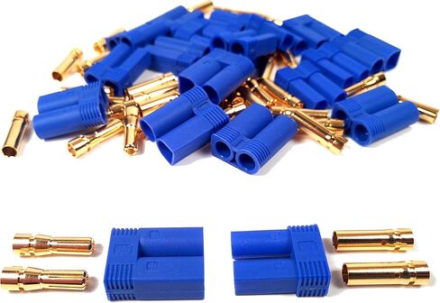10 أزواج من مقابس موصل البطارية EC5 من منتجات Apex RC - مجموعات من الذكور والإناث على طراز رصاصة الموز من نوع Lipo #1535 in Kuwait